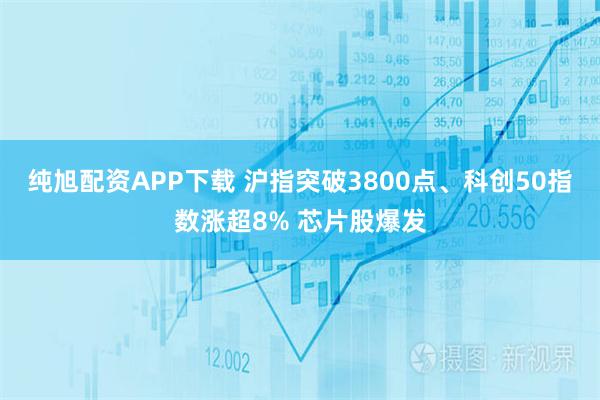 纯旭配资APP下载 沪指突破3800点、科创50指数涨超8% 芯片股爆发